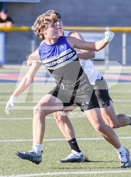Thumbnail 2 in Valley Christian vs. Northwest Christian (Scottsdale Christian 7v7) photogallery.
