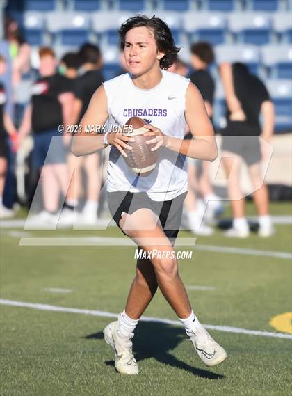 Thumbnail 2 in Valley Christian vs. Northwest Christian (Scottsdale Christian 7v7) photogallery.