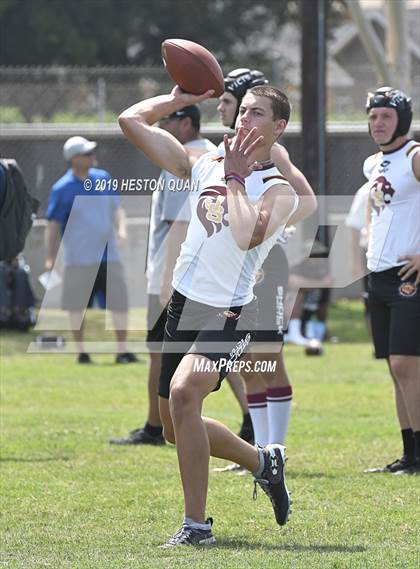 Thumbnail 3 in JSerra Catholic vs Centennial (Battle at the Beach 7x7) photogallery.