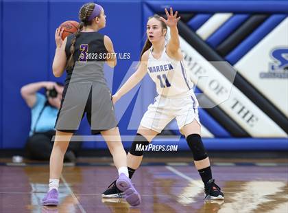 Thumbnail 3 in Unioto vs Warren (OHSAA D2 District Semifinal) photogallery.