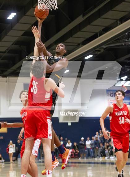 Thumbnail 1 in Mater Dei @ Rancho Christian (CIF SS Open Division Playoff) photogallery.