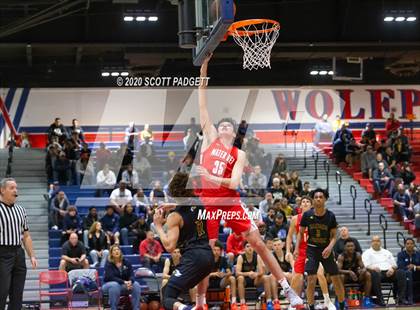 Thumbnail 1 in Mater Dei @ Rancho Christian (CIF SS Open Division Playoff) photogallery.