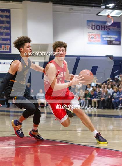 Thumbnail 1 in Mater Dei @ Rancho Christian (CIF SS Open Division Playoff) photogallery.
