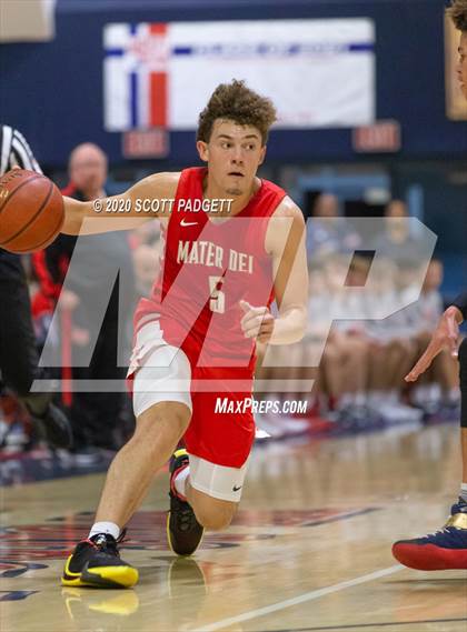 Thumbnail 2 in Mater Dei @ Rancho Christian (CIF SS Open Division Playoff) photogallery.