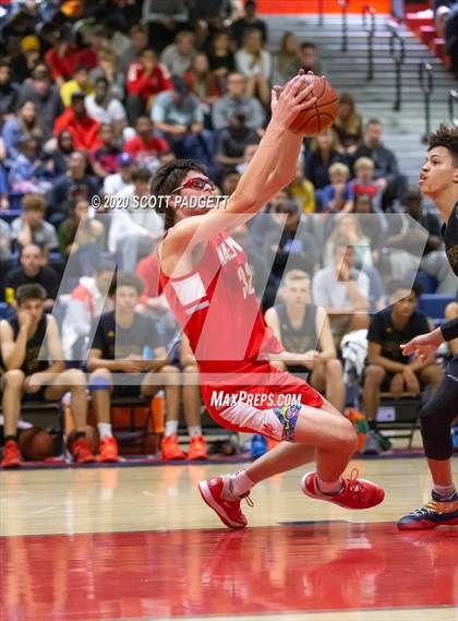 Thumbnail 3 in Mater Dei @ Rancho Christian (CIF SS Open Division Playoff) photogallery.