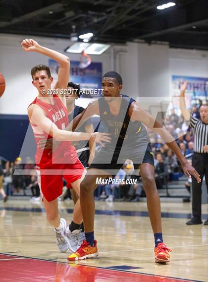 Thumbnail 2 in Mater Dei @ Rancho Christian (CIF SS Open Division Playoff) photogallery.