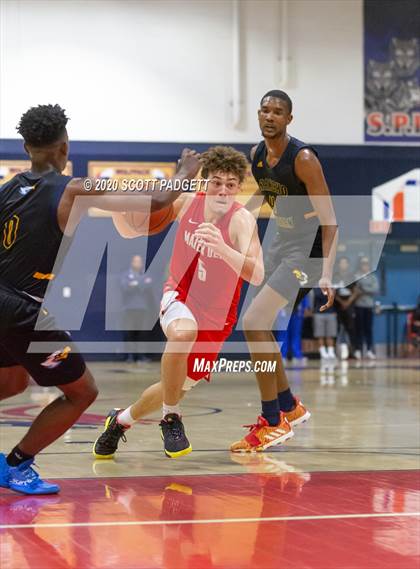 Thumbnail 2 in Mater Dei @ Rancho Christian (CIF SS Open Division Playoff) photogallery.