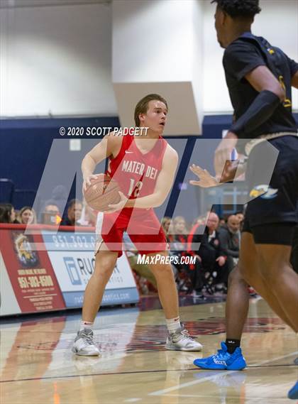 Thumbnail 3 in Mater Dei @ Rancho Christian (CIF SS Open Division Playoff) photogallery.
