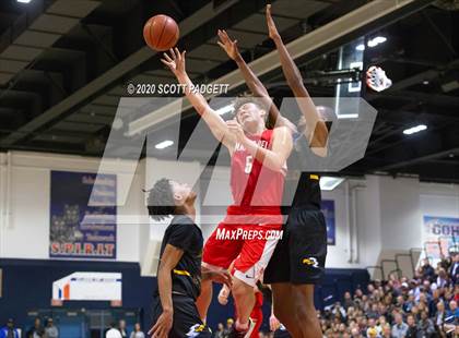 Thumbnail 1 in Mater Dei @ Rancho Christian (CIF SS Open Division Playoff) photogallery.