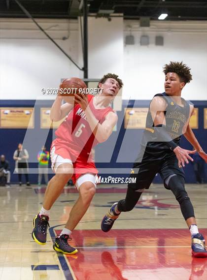 Thumbnail 1 in Mater Dei @ Rancho Christian (CIF SS Open Division Playoff) photogallery.
