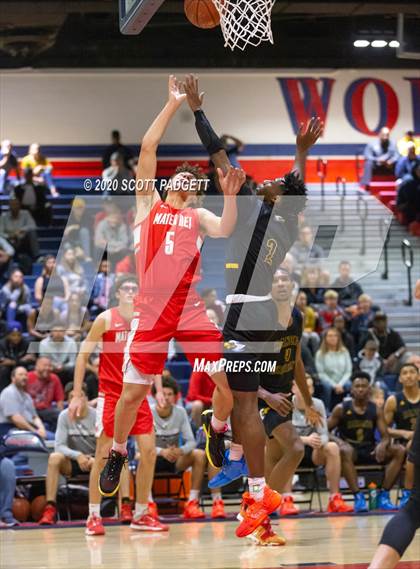 Thumbnail 2 in Mater Dei @ Rancho Christian (CIF SS Open Division Playoff) photogallery.