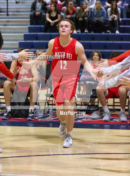 Thumbnail 2 in Mater Dei @ Rancho Christian (CIF SS Open Division Playoff) photogallery.