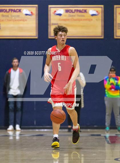 Thumbnail 1 in Mater Dei @ Rancho Christian (CIF SS Open Division Playoff) photogallery.