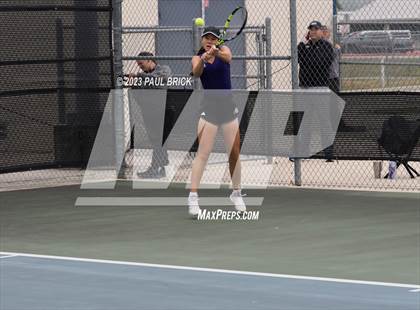 Thumbnail 1 in UIL 5A Boys and Mixed Doubles Semifinals photogallery.