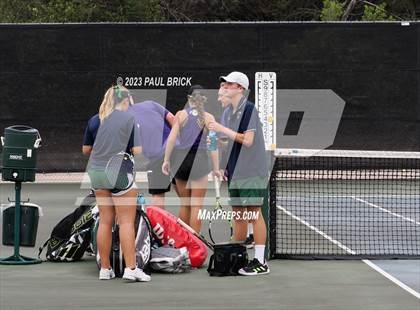 Thumbnail 1 in UIL 5A Boys and Mixed Doubles Semifinals photogallery.