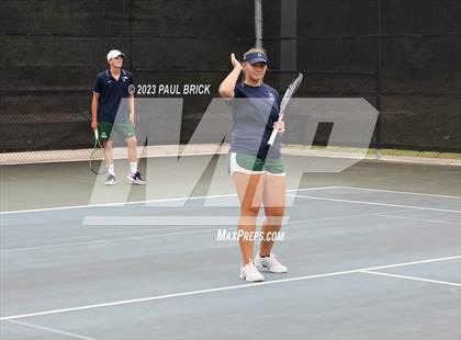 Thumbnail 1 in UIL 5A Boys and Mixed Doubles Semifinals photogallery.