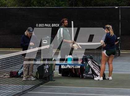 Thumbnail 2 in UIL 5A Boys and Mixed Doubles Semifinals photogallery.