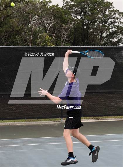 Thumbnail 1 in UIL 5A Boys and Mixed Doubles Semifinals photogallery.