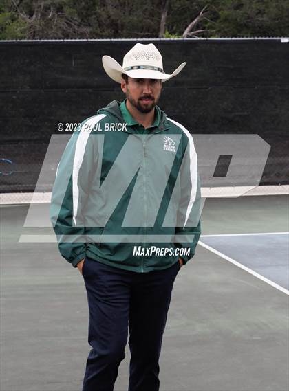 Thumbnail 3 in UIL 5A Boys and Mixed Doubles Semifinals photogallery.