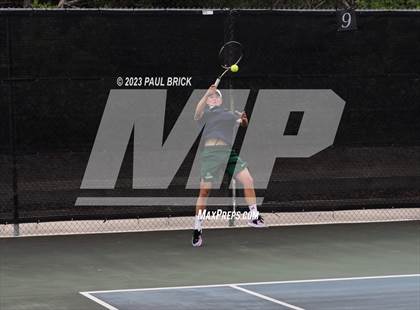 Thumbnail 2 in UIL 5A Boys and Mixed Doubles Semifinals photogallery.