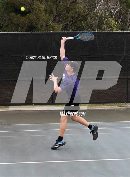 Thumbnail 2 in UIL 5A Boys and Mixed Doubles Semifinals photogallery.