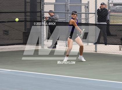 Thumbnail 2 in UIL 5A Boys and Mixed Doubles Semifinals photogallery.
