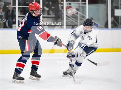 Thumbnail 1 in Holy Ghost Prep @ Malvern Prep (2022 Flyers Cup AAA Semifinal) photogallery.