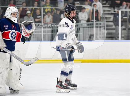 Thumbnail 1 in Holy Ghost Prep @ Malvern Prep (2022 Flyers Cup AAA Semifinal) photogallery.