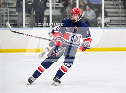 Thumbnail 1 in Holy Ghost Prep @ Malvern Prep (2022 Flyers Cup AAA Semifinal) photogallery.