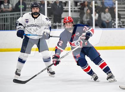 Thumbnail 3 in Holy Ghost Prep @ Malvern Prep (2022 Flyers Cup AAA Semifinal) photogallery.