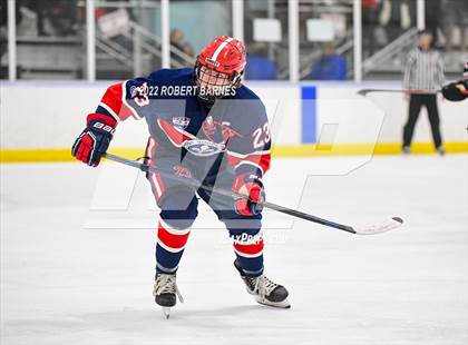 Thumbnail 1 in Holy Ghost Prep @ Malvern Prep (2022 Flyers Cup AAA Semifinal) photogallery.