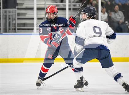 Thumbnail 3 in Holy Ghost Prep @ Malvern Prep (2022 Flyers Cup AAA Semifinal) photogallery.