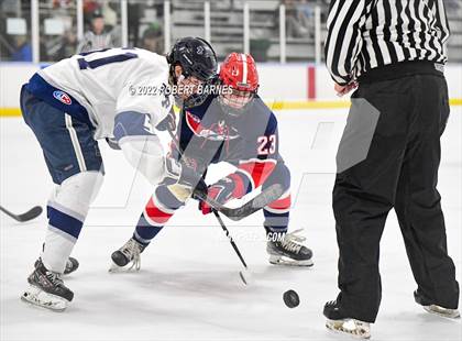 Thumbnail 3 in Holy Ghost Prep @ Malvern Prep (2022 Flyers Cup AAA Semifinal) photogallery.
