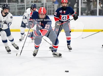 Thumbnail 3 in Holy Ghost Prep @ Malvern Prep (2022 Flyers Cup AAA Semifinal) photogallery.