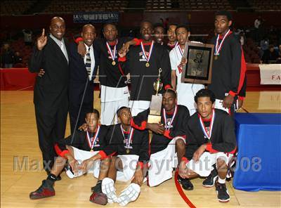 Thumbnail 1 in LACES vs. View Park Prep (CIF LA City Finals) photogallery.
