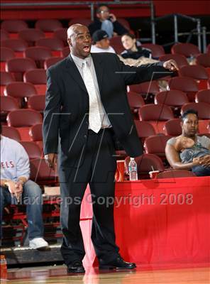 Thumbnail 1 in LACES vs. View Park Prep (CIF LA City Finals) photogallery.