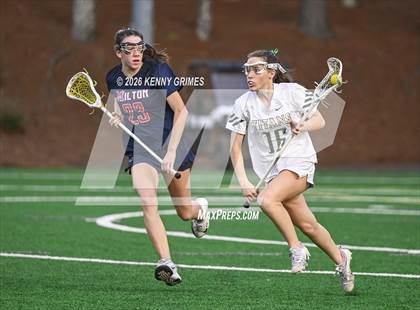 Thumbnail 2 in JV: Milton vs Blessed Trinity photogallery.