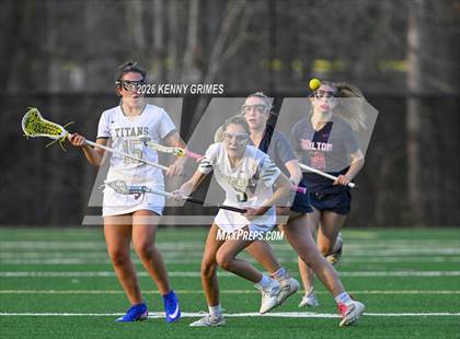 Thumbnail 1 in JV: Milton vs Blessed Trinity photogallery.