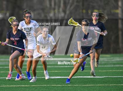 Thumbnail 1 in JV: Milton vs Blessed Trinity photogallery.