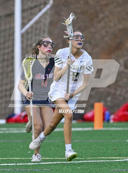 Thumbnail 2 in JV: Milton vs Blessed Trinity photogallery.