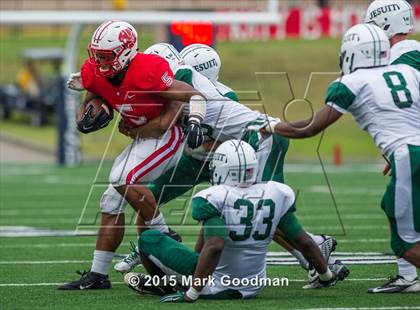 Thumbnail 1 in Katy Tigers vs Strake Jesuit photogallery.