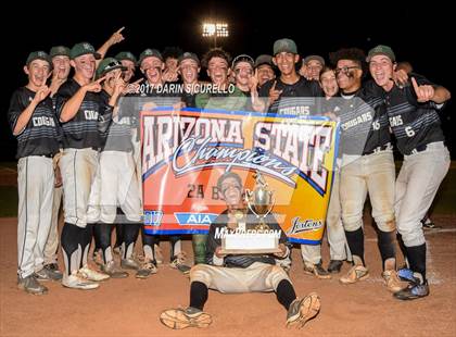 Thumbnail 2 in Phoenix Christian vs. Willcox (AIA 2A Final Awards) photogallery.