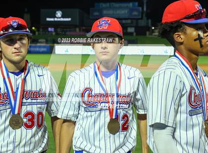 Thumbnail 3 in Westlake vs. Pearland (UIL 6A Baseball State Semifinal Medal Ceremony) photogallery.