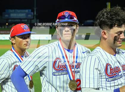 Thumbnail 3 in Westlake vs. Pearland (UIL 6A Baseball State Semifinal Medal Ceremony) photogallery.