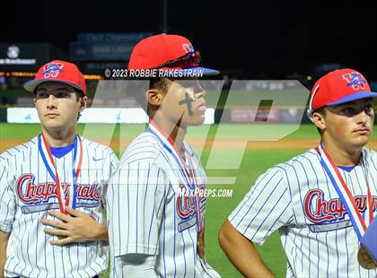 Thumbnail 2 in Westlake vs. Pearland (UIL 6A Baseball State Semifinal Medal Ceremony) photogallery.
