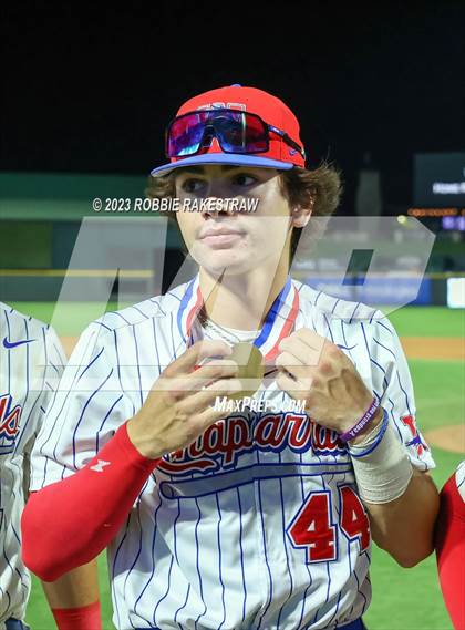 Thumbnail 1 in Westlake vs. Pearland (UIL 6A Baseball State Semifinal Medal Ceremony) photogallery.