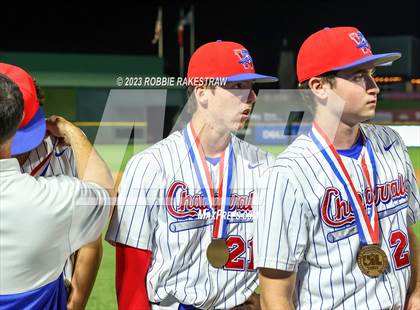 Thumbnail 3 in Westlake vs. Pearland (UIL 6A Baseball State Semifinal Medal Ceremony) photogallery.