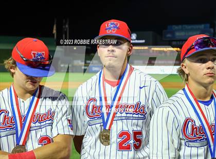 Thumbnail 3 in Westlake vs. Pearland (UIL 6A Baseball State Semifinal Medal Ceremony) photogallery.