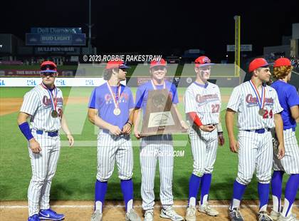 Thumbnail 3 in Westlake vs. Pearland (UIL 6A Baseball State Semifinal Medal Ceremony) photogallery.