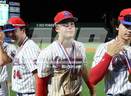 Thumbnail 3 in Westlake vs. Pearland (UIL 6A Baseball State Semifinal Medal Ceremony) photogallery.